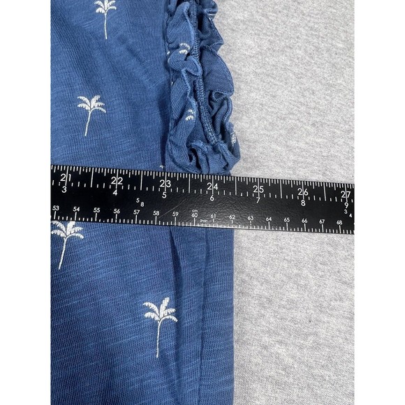 Boden Women Blue Casual Dress 14R‎ palm trees - Picture 3 of 5